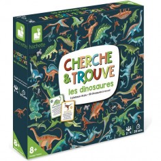 Jeu de plateau Cherche et trouve Les dinosaures - Janod