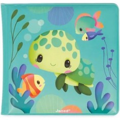 Livre de bain - La vie magique des tortues - Janod 2
