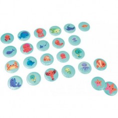 Mémo du bain - Mes bébés animaux - Janod 2