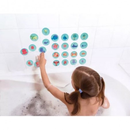 Mémo du bain - Mes bébés animaux - Janod