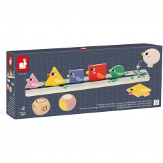 Tri des formes, couleurs et tailles Oiseaux - Jeu éducatif - Janod