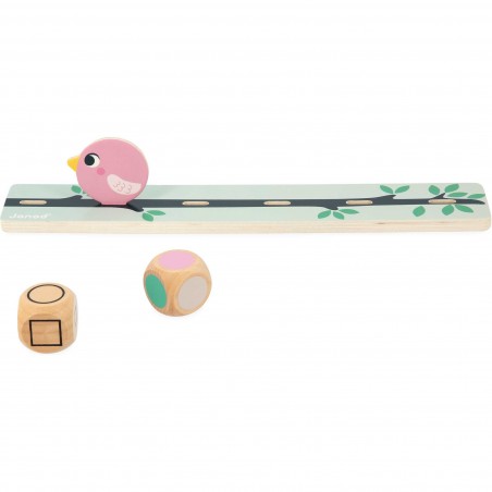 Tri des formes, couleurs et tailles Oiseaux - Jeu éducatif - Janod