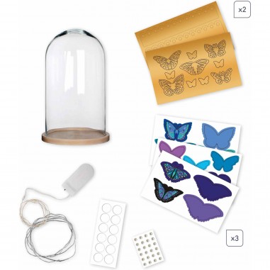 Loisir créatif enfant 8 ans - Diy décoration cloche lumineuse - Janod