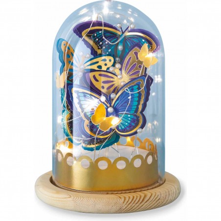 Loisir créatif enfant 8 ans - Diy décoration cloche lumineuse - Janod