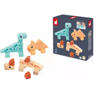 Jeu de construction - Cubikosaurus - Janod