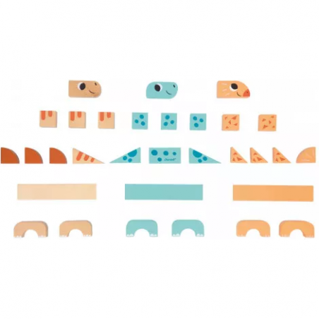 Jeu de construction - Cubikosaurus - Janod