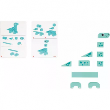 Jeu de construction - Cubikosaurus - Janod
