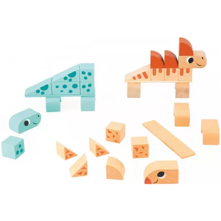Jeu de construction - Cubikosaurus - Janod