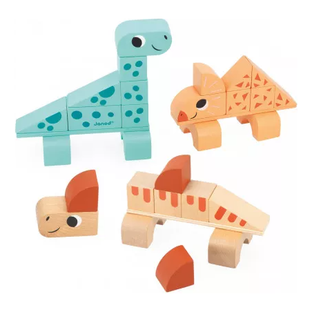 Jeu de construction - Cubikosaurus - Janod