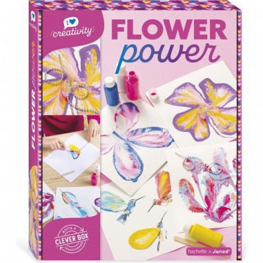 Coffret créatif Flower Power I love creativity - Janod