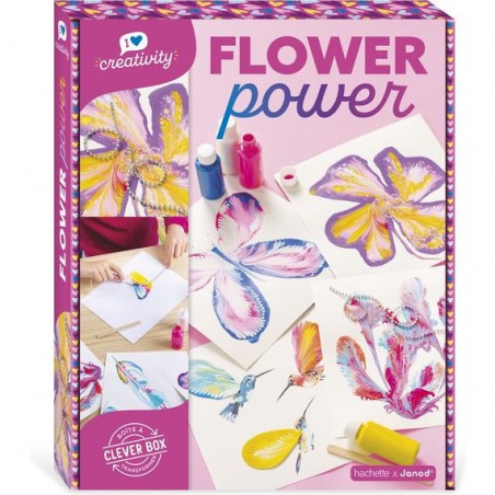 Flower Power - I love creativity - Loisirs créatifs - Janod