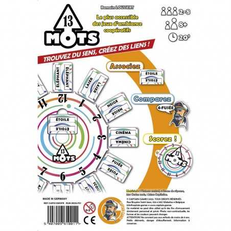 13 Mots - Jeux de société - Captain Games
