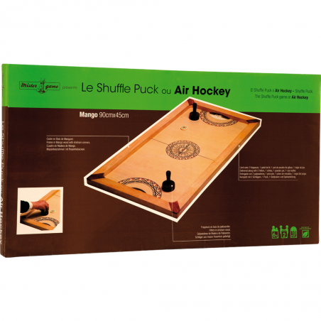 Shuffle Puck ou air hockey - Jeux classiques - Jeux de société - Carrom Art