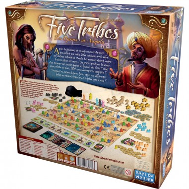 Five Tribes - Jeu de société Stratégie difficulté Gamer - Asmodee - Days Of Wonder