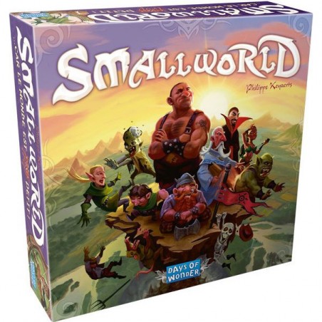 Small World - Jeu de plateau dès 8 ans - Jeux de société Asmodee - Days Of Wonder