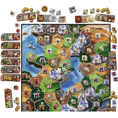 Small World - Jeu de plateau dès 8 ans - Jeux de société Asmodee - Days Of Wonder