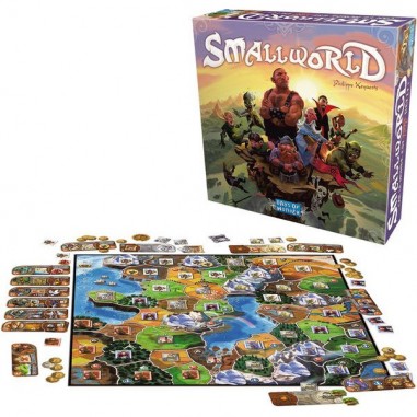 Small World - Jeu de plateau dès 8 ans - Jeux de société Asmodee - Days Of Wonder