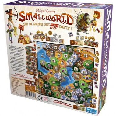 Small World - Jeu de plateau dès 8 ans - Jeux de société Asmodee - Days Of Wonder