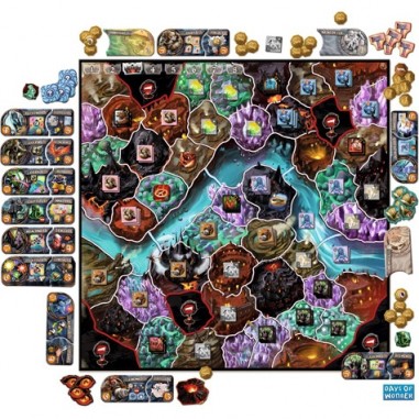 Smallworld underground - jeu de plateau et de conquête - Asmodée - Days Of Wonder