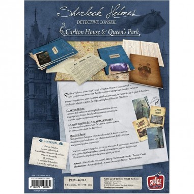 Sherlock Holmes Detective Conseil : Carlton House & Queen's Park - Jeux de société - Asmodee