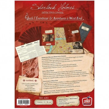 Space Cowboys - SCSHJW01FR - Sherlock Holmes -Jack l'Éventreur & Aventures - Asmodee