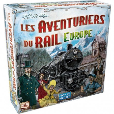 Les Aventuriers du Rail - Europe - Jeu de société - Days of wonder - Asmodee