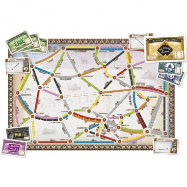 Les Aventuriers du rail - Royaume Uni - Jeu de société - Days Of Wonder