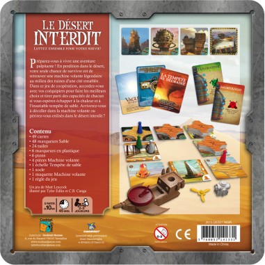Le Désert Interdit - Jeu de société - Cocktail games - Asmodee