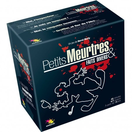 Petits meurtres et faits Divers - Jeu de société enquêtes - Asmodee
