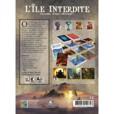 L'île interdite - Un jeu de cartes coopératif et stratégique - Asmodee