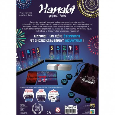 Asmodée - Hanabi - Grands Feux Fr - Cocktail Games