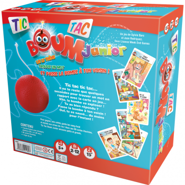 Tic tac boum junior - jeu d'ambiance et de rapidité - Asmodée - Asmodee