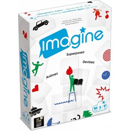 Imagine - Un jeu de société d'ambiance et de devinettes - Asmodee