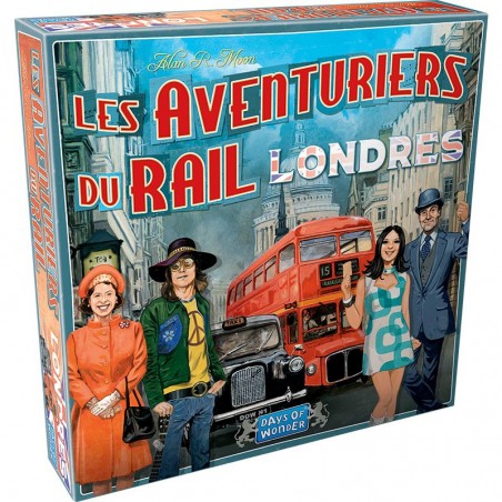 Les aventuriers du rail : Londres - Jeux de société - Days Of Wonder