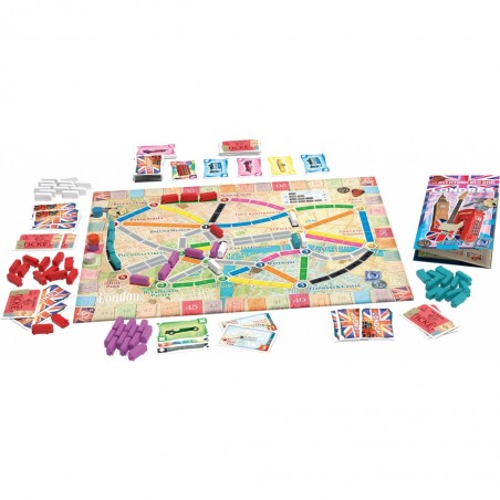 Les aventuriers du rail : Londres - Jeux de société - Days Of Wonder