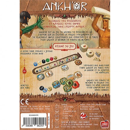 Ankh'or - Jeux de société - Space Cowboys