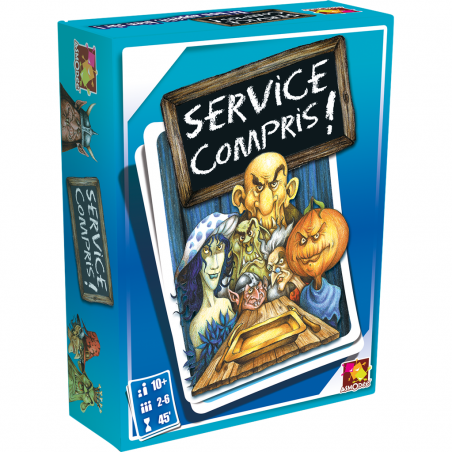 Service compris - jeu de carte de réflexion - Asmodée - Asmodee