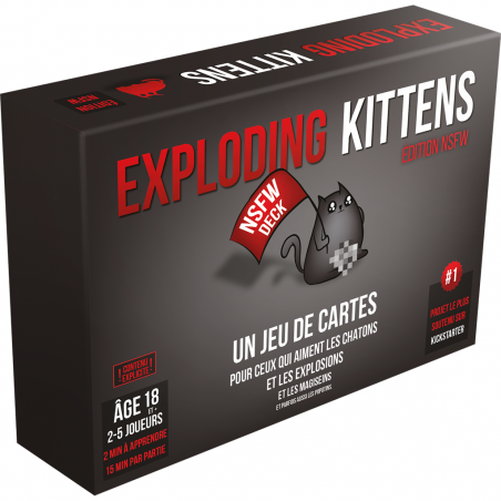 : Nsfw Edition - Jeu de société - Exploding Kittens