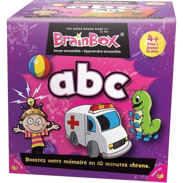 Green Board Games Brain Box : Abc