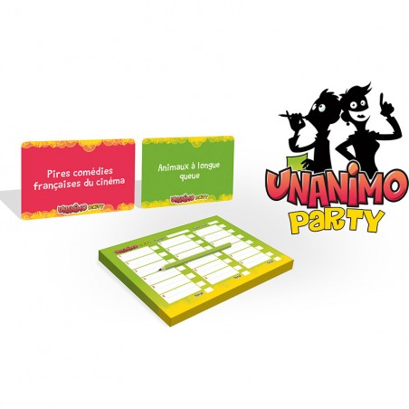 Unanimo Party - Jeu de société - Cocktail games - Asmodee