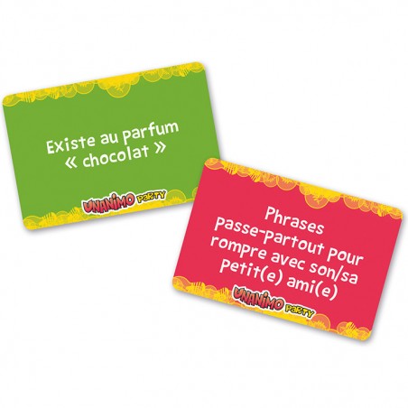 Unanimo Party - Jeu de société - Cocktail games - Asmodee