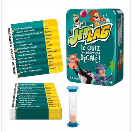 Jet Lag - Jeu de société - Cocktail games - Asmodee