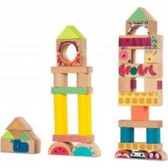 Jeu de contruction en bois Jungle Blocs 2