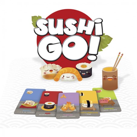 Sushi Go! - Jeu de société - Cocktail games - Asmodee
