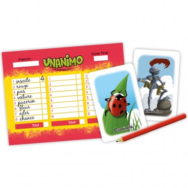 Unanimo - Jeu de société - Cocktail games - Asmodee