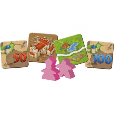Carcassonne: Extension 1 - Auberges et Cathédrales - Jeu de société - Zman Games - Z-man Games