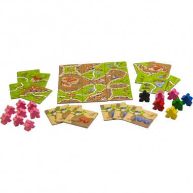 Carcassonne: Extension 1 - Auberges et Cathédrales - Jeu de société - Zman Games - Z-man Games
