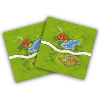 Carcassonne: Extension 1 - Auberges et Cathédrales - Jeu de société - Zman Games - Z-man Games
