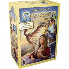 Carcassonne Extension n°3 : Princesses et Dragons - Asmodee