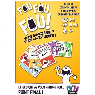 Fou Fou Fou! - Jeux de société - Kyf Edition - Asmodee